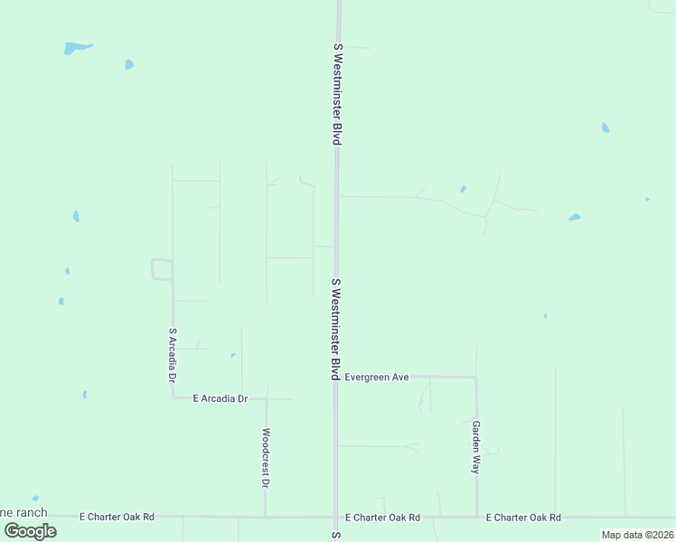 map of restaurants, bars, coffee shops, grocery stores, and more near 11275 South Westminster Boulevard in Guthrie
