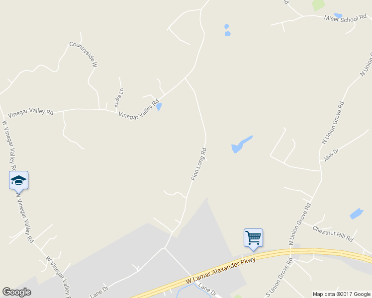 map of restaurants, bars, coffee shops, grocery stores, and more near 813 Finn Long Road in Friendsville