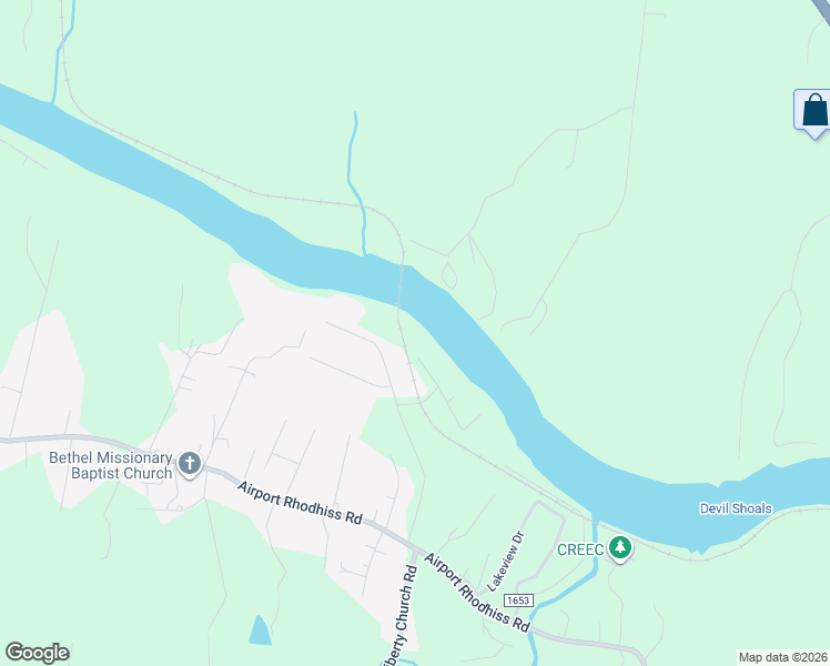 map of restaurants, bars, coffee shops, grocery stores, and more near 1841 Hidden Pointe Drive in Hickory