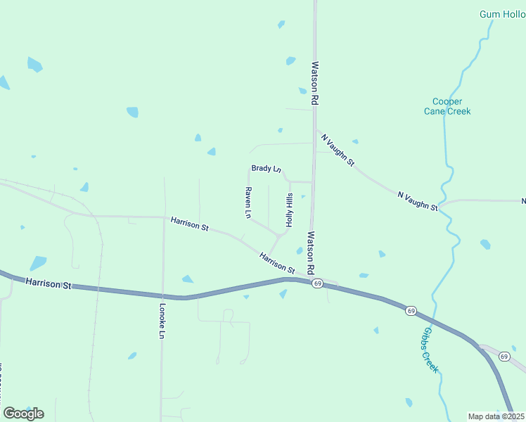 map of restaurants, bars, coffee shops, grocery stores, and more near 45 Welch Lane in Batesville