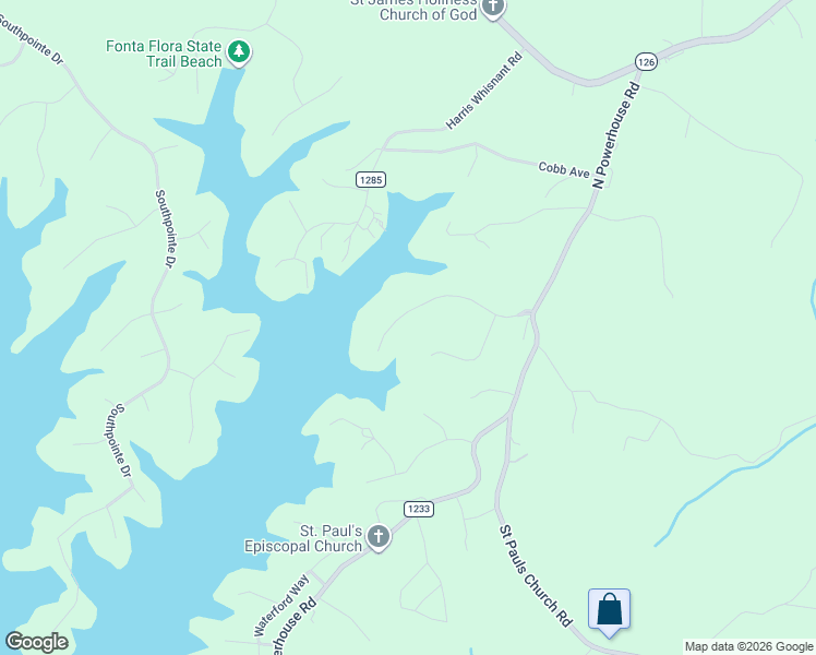 map of restaurants, bars, coffee shops, grocery stores, and more near 4637 Harbor View Terrace in Morganton
