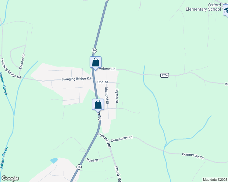 map of restaurants, bars, coffee shops, grocery stores, and more near 4668 Crystal Street in Claremont