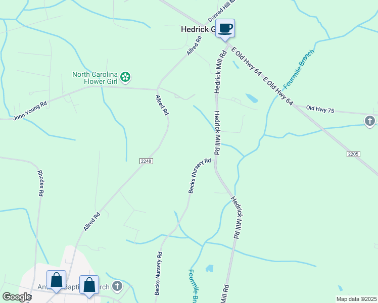 map of restaurants, bars, coffee shops, grocery stores, and more near 1433 Becks Nursery Road in Lexington