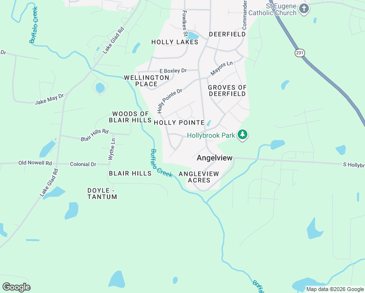 map of restaurants, bars, coffee shops, grocery stores, and more near 809 Lusterleaf Place in Wendell