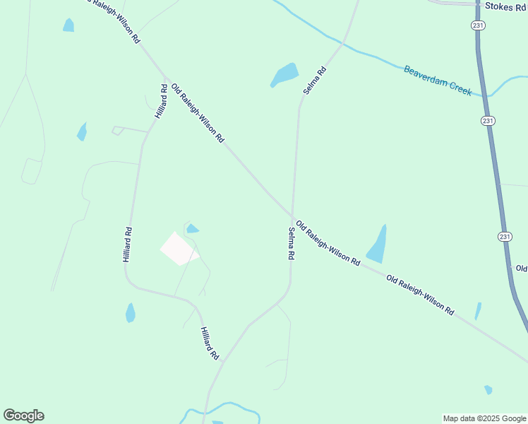 map of restaurants, bars, coffee shops, grocery stores, and more near 12489 Old Raleigh-Wilson Road in Middlesex