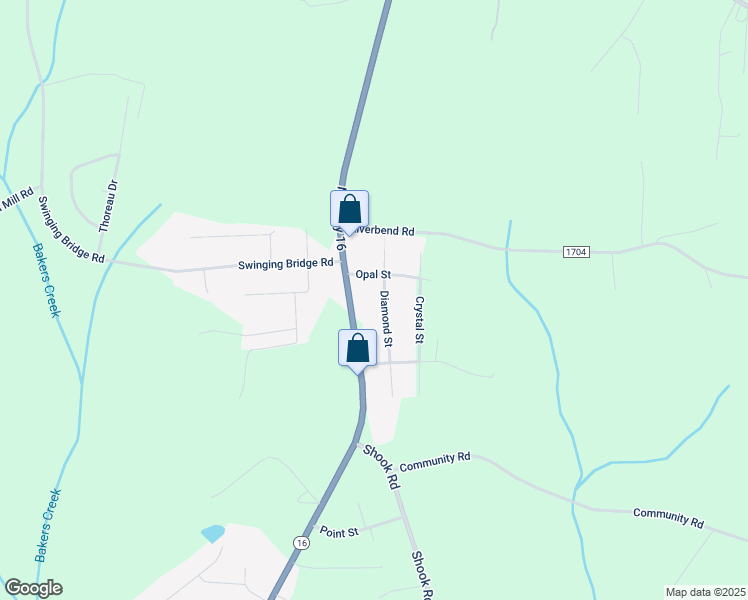 map of restaurants, bars, coffee shops, grocery stores, and more near 4667 Diamond Street in Claremont