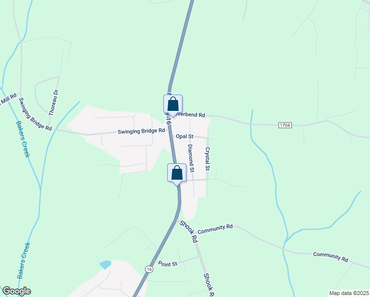 map of restaurants, bars, coffee shops, grocery stores, and more near 4667 Diamond Street in Claremont
