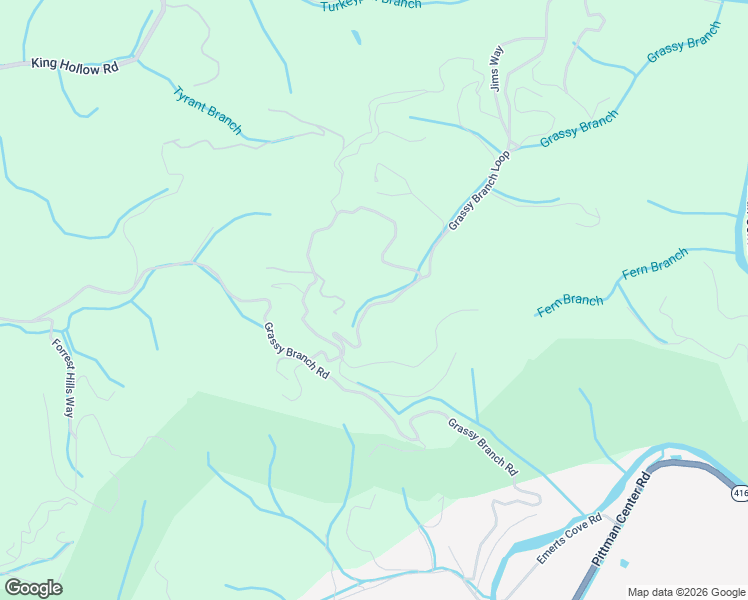 map of restaurants, bars, coffee shops, grocery stores, and more near 2551-2561 Grassy Branch Loop in Sevierville