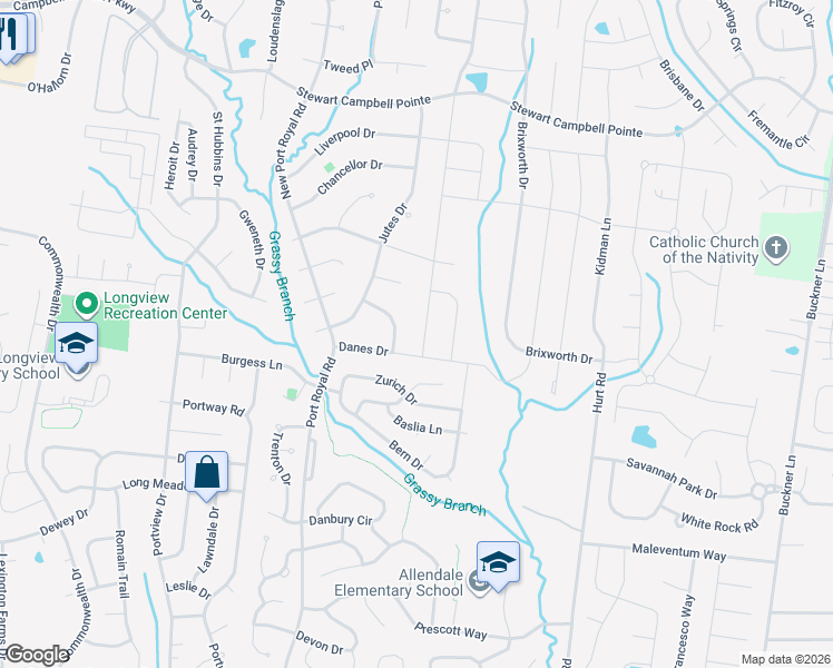 map of restaurants, bars, coffee shops, grocery stores, and more near 1713 Lantana Drive in Spring Hill