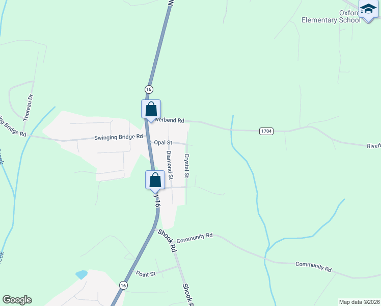 map of restaurants, bars, coffee shops, grocery stores, and more near 4668 Crystal Street in Claremont
