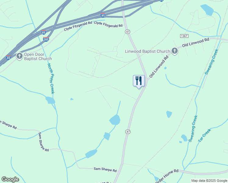 map of restaurants, bars, coffee shops, grocery stores, and more near 297 Cedarwood Drive in Lexington