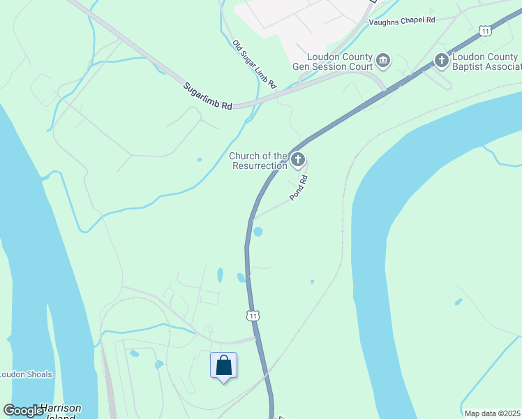 map of restaurants, bars, coffee shops, grocery stores, and more near 115 Pond Road in Loudon