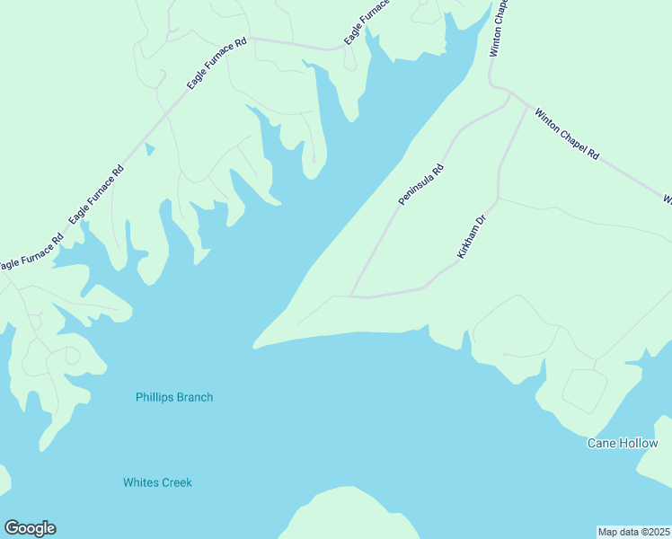 map of restaurants, bars, coffee shops, grocery stores, and more near 234 Penisula Dr in Rockwood