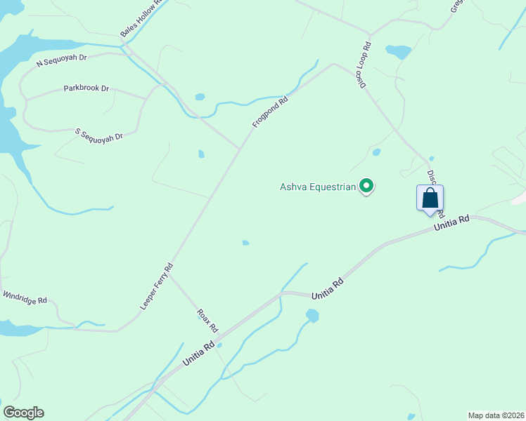 map of restaurants, bars, coffee shops, grocery stores, and more near 1031 Frogpond Road in Friendsville