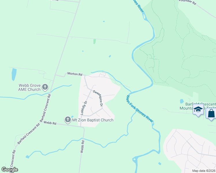 map of restaurants, bars, coffee shops, grocery stores, and more near 113 Hawksbeard Court in Murfreesboro