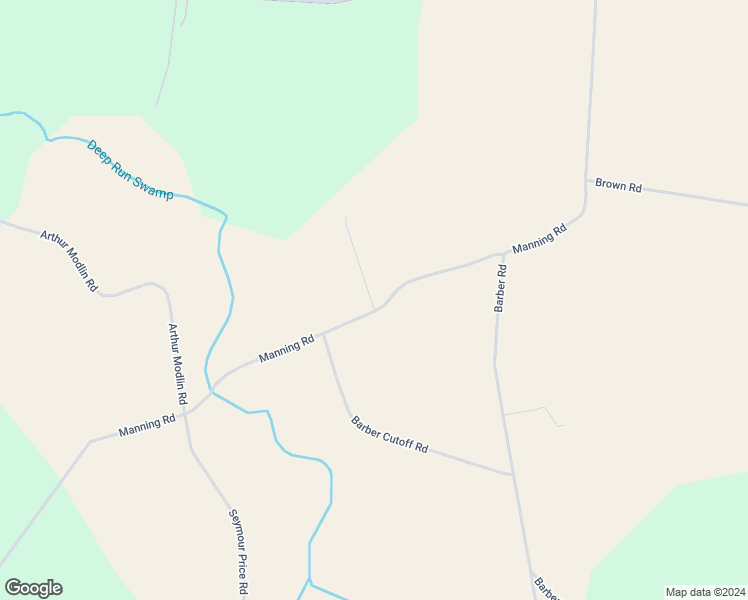 map of restaurants, bars, coffee shops, grocery stores, and more near 2600 Manning Road in Jamesville