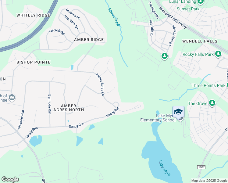 map of restaurants, bars, coffee shops, grocery stores, and more near 6028 Antigua Run in Knightdale