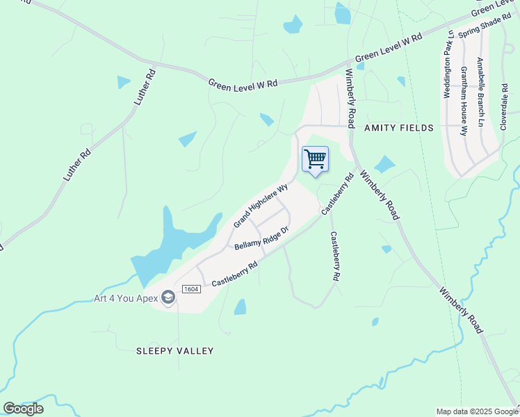 map of restaurants, bars, coffee shops, grocery stores, and more near in Apex