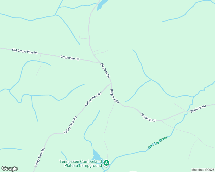 map of restaurants, bars, coffee shops, grocery stores, and more near 3771 Blaylock Road in Crossville