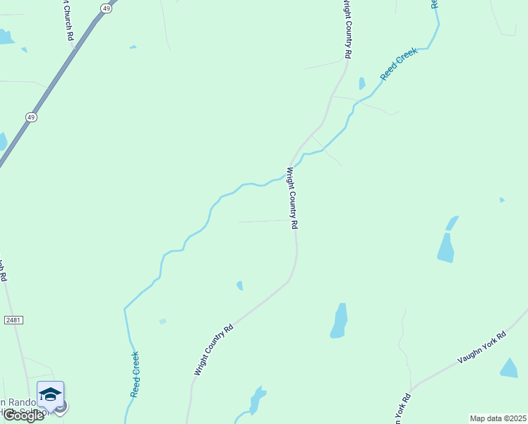 map of restaurants, bars, coffee shops, grocery stores, and more near 6043 Griffin Drive in Ramseur