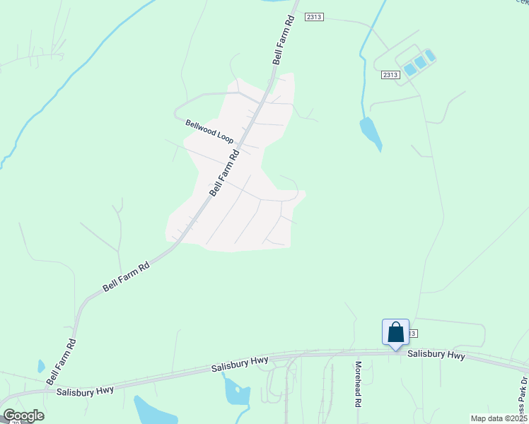 map of restaurants, bars, coffee shops, grocery stores, and more near 109 Teak Drive in Statesville