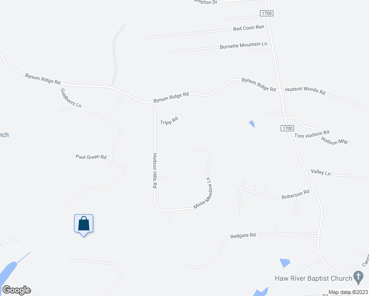 map of restaurants, bars, coffee shops, grocery stores, and more near 425 Moon Meadow Lane in Pittsboro
