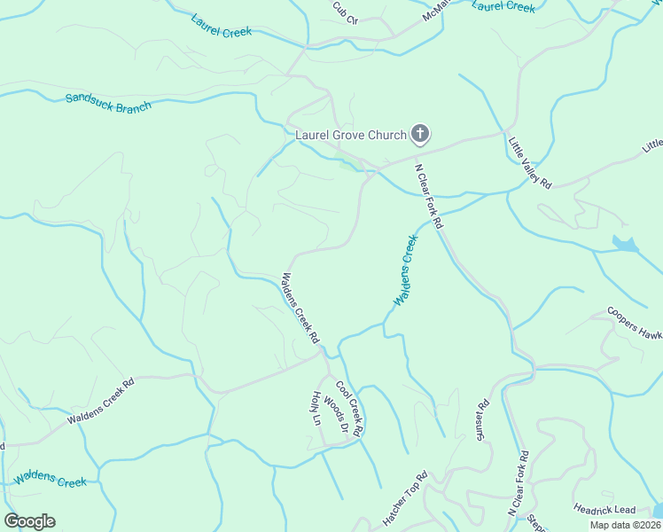 map of restaurants, bars, coffee shops, grocery stores, and more near 2527 Waldens Creek Road in Sevierville