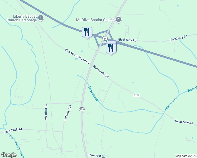 map of restaurants, bars, coffee shops, grocery stores, and more near 272 Hannerville Road in Lexington