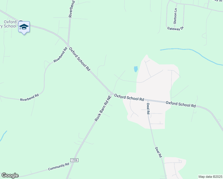 map of restaurants, bars, coffee shops, grocery stores, and more near 4745 Rock Barn Road Extension in Claremont