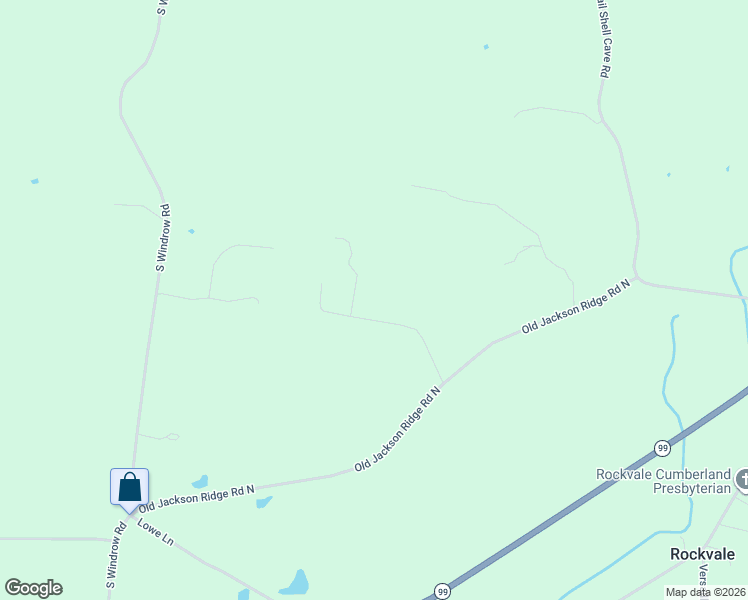 map of restaurants, bars, coffee shops, grocery stores, and more near 7639 Old Jackson Ridge Road North in Rockvale