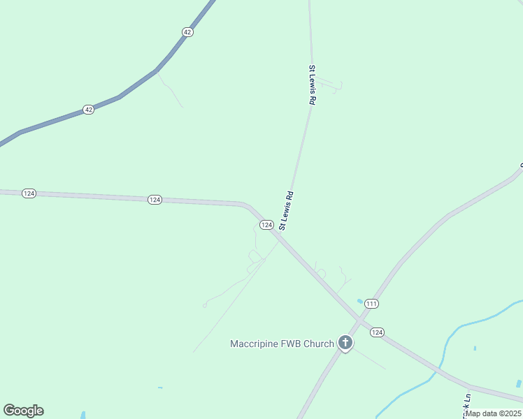 map of restaurants, bars, coffee shops, grocery stores, and more near 4914 North Carolina 124 in Macclesfield