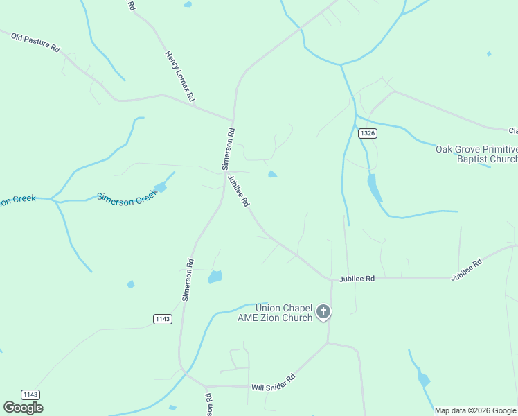 map of restaurants, bars, coffee shops, grocery stores, and more near 1448 Jubilee Road in Linwood