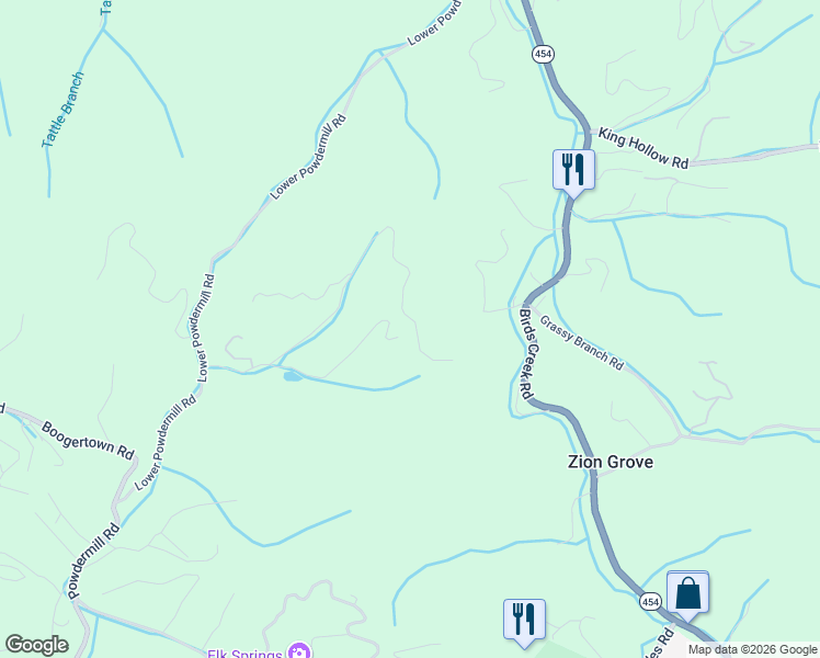 map of restaurants, bars, coffee shops, grocery stores, and more near 4336 Lakeshore Way in Sevierville