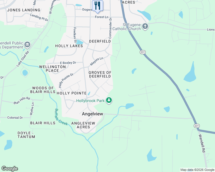 map of restaurants, bars, coffee shops, grocery stores, and more near 404 Mansford Run in Eagle Rock