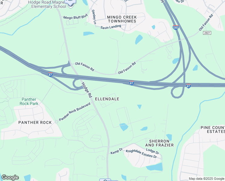 map of restaurants, bars, coffee shops, grocery stores, and more near in Knightdale