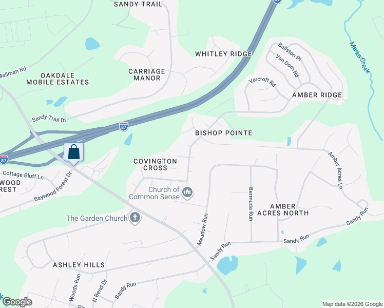 map of restaurants, bars, coffee shops, grocery stores, and more near 947 Troubadour Lane in Knightdale