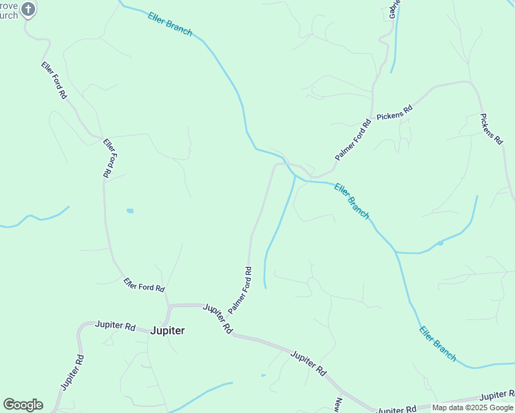 map of restaurants, bars, coffee shops, grocery stores, and more near 94 Palmer Ford Road in Weaverville
