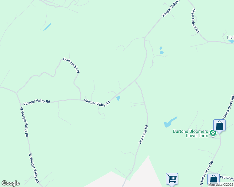 map of restaurants, bars, coffee shops, grocery stores, and more near 104 Humphrey Way in Friendsville
