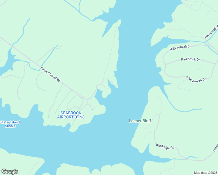 map of restaurants, bars, coffee shops, grocery stores, and more near 23422 Beals Chapel Road in Lenoir City