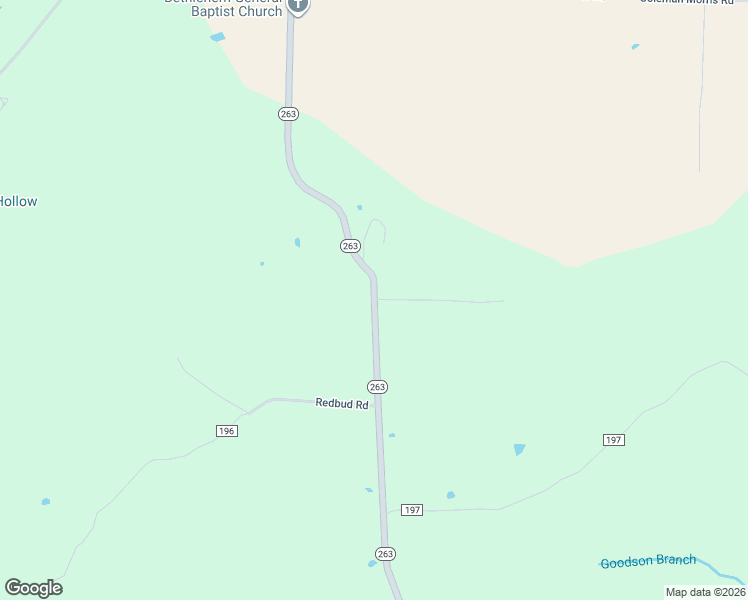 map of restaurants, bars, coffee shops, grocery stores, and more near 15176 Arkansas 263 in Shirley