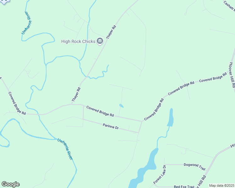 map of restaurants, bars, coffee shops, grocery stores, and more near 1205 Tutlohr Drive in Trinity