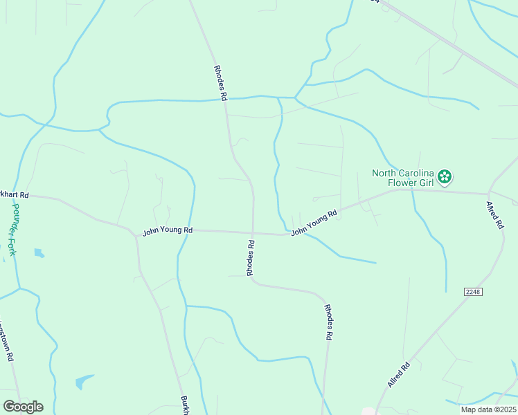 map of restaurants, bars, coffee shops, grocery stores, and more near 1213 Rhodes Road in Lexington