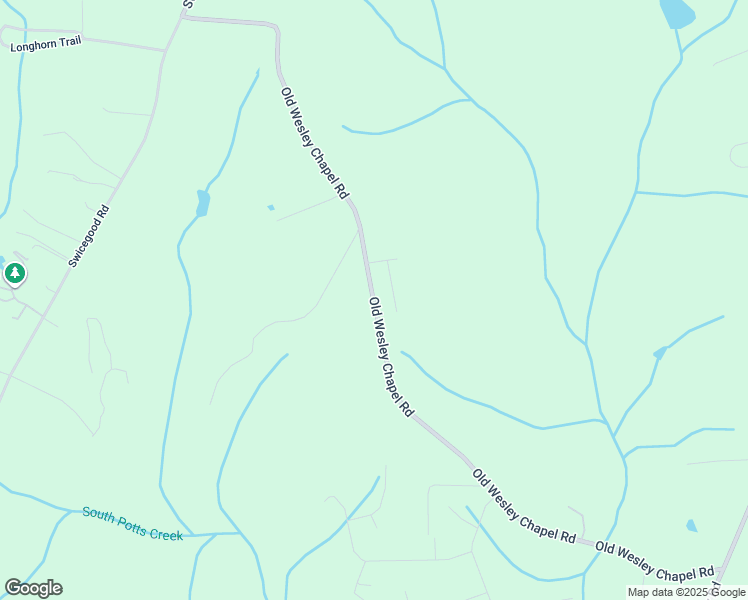 map of restaurants, bars, coffee shops, grocery stores, and more near Old Wesley Chapel Road in Linwood