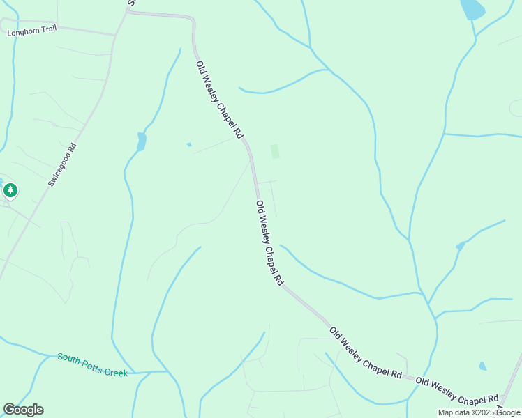 map of restaurants, bars, coffee shops, grocery stores, and more near Old Wesley Chapel Road in Linwood