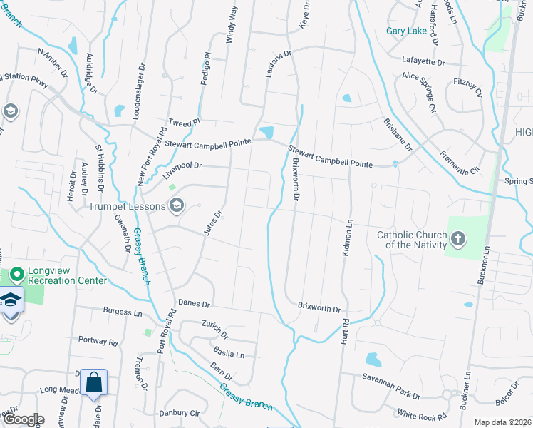 map of restaurants, bars, coffee shops, grocery stores, and more near 2036 Friendship Drive in Spring Hill