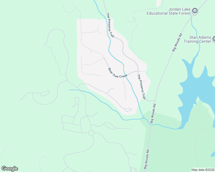 map of restaurants, bars, coffee shops, grocery stores, and more near 211 Bear Tree Creek in Chapel Hill