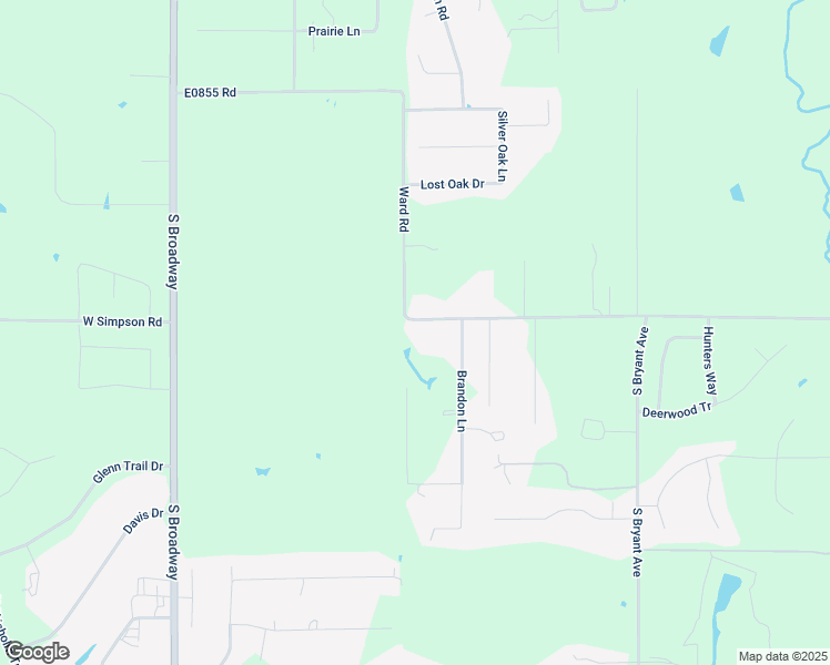 map of restaurants, bars, coffee shops, grocery stores, and more near 3485 West Simpson Road in Edmond