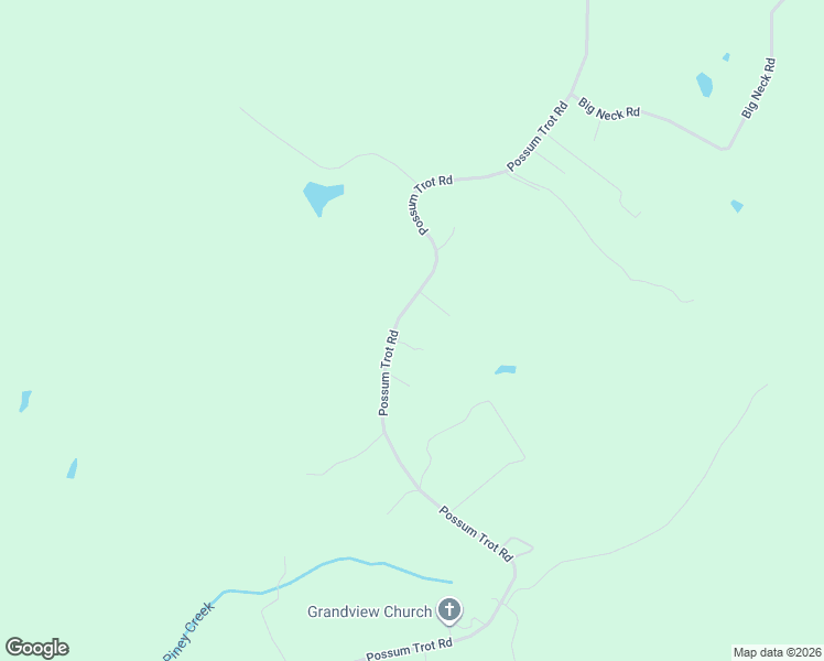 map of restaurants, bars, coffee shops, grocery stores, and more near 2886 Possum Trot Road in Grandview