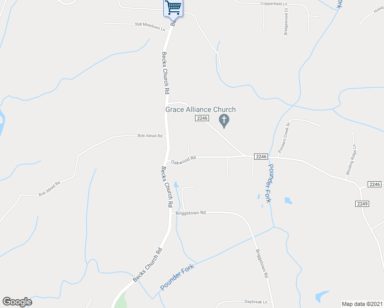map of restaurants, bars, coffee shops, grocery stores, and more near 219 Oakwood Road in Lexington