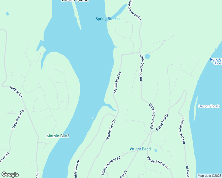 map of restaurants, bars, coffee shops, grocery stores, and more near 184 Marble Bluff Drive in Kingston